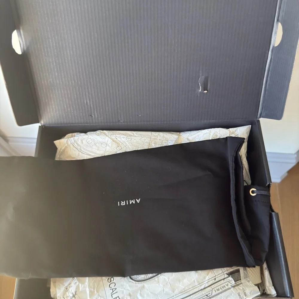 Amiri Platform Stars Court Low Sneakers - Picture 9 of 10